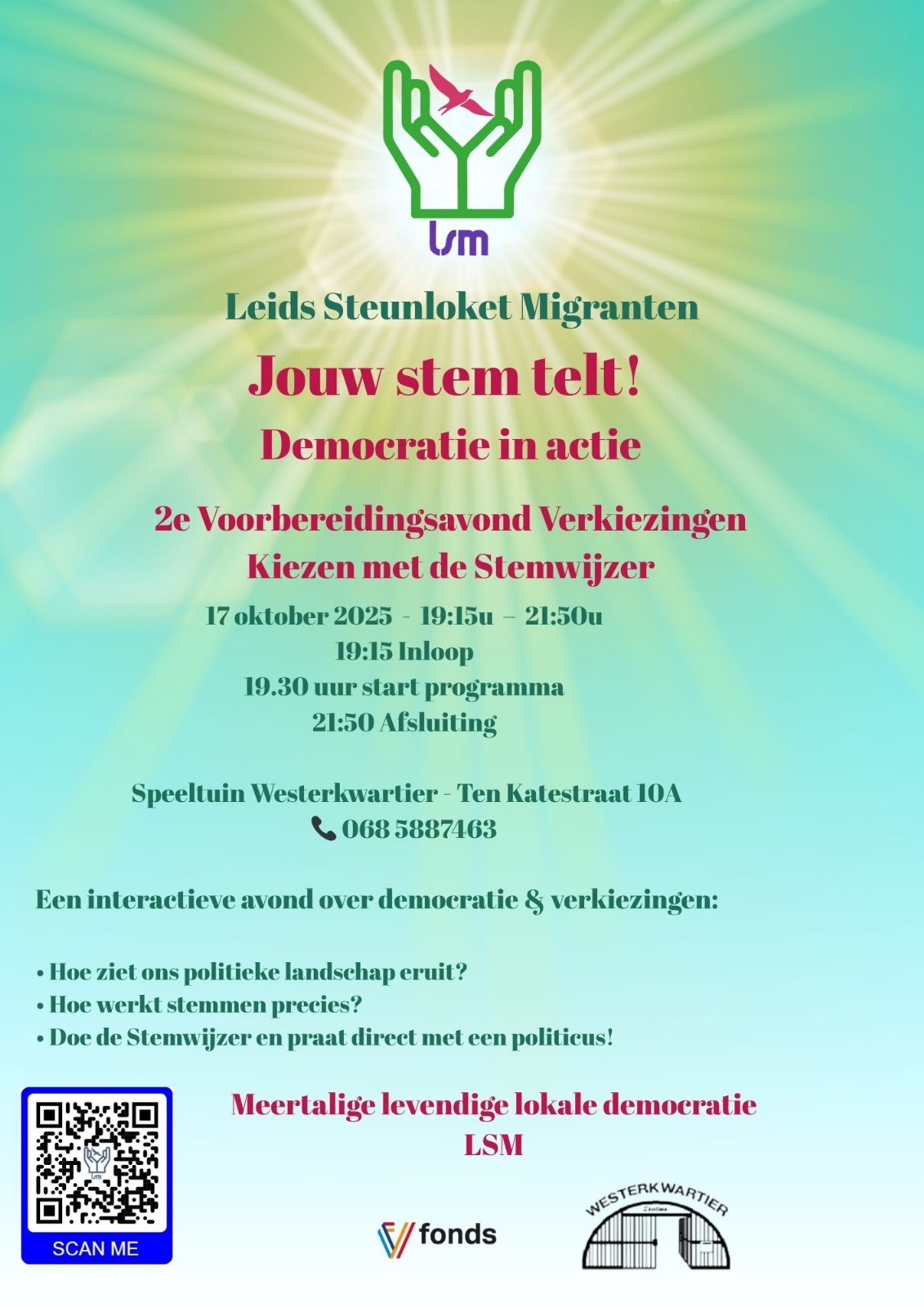 Flyer Jouw Stem Telt!