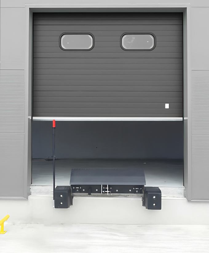 Durable mini dock leveller providing safe access between vehicle and dock